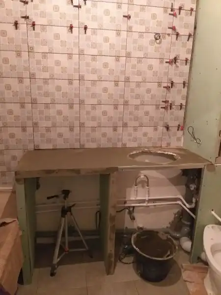 Конструкція під умивальник